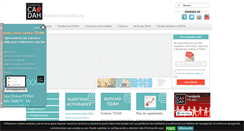 Desktop Screenshot of fundacioncadah.org